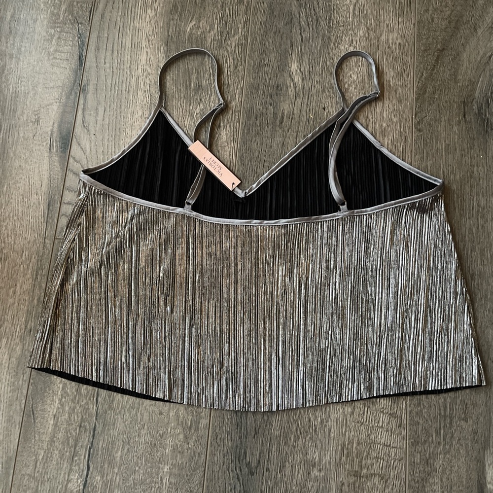 Victoria's Secret Metallic Silver Camisole - Picture 5 of 7